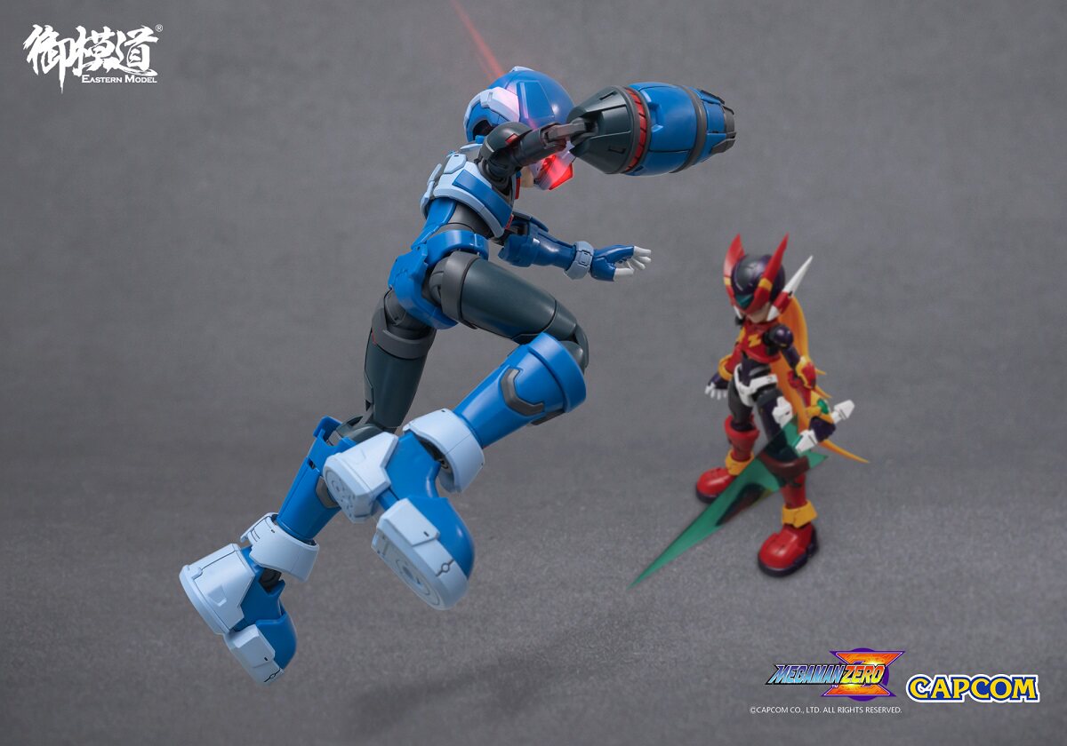 Model Kit Ultraman Zero - E-MODEL CAPCOM Megaman Zero GBA Assembled