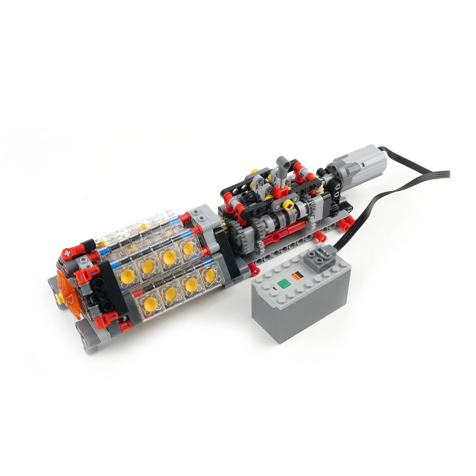 High-Tech Transparent V16 Engi - Model Kit Engine review and price