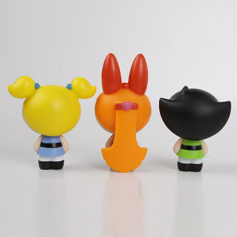 Powerpuff Girls PVC Figure Set - Model Kit Anime Girl review and price