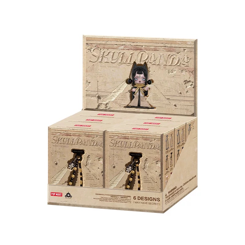 POPMART SKULLPANDA WHERE TIME  - Model Kit Anime Girl review and price