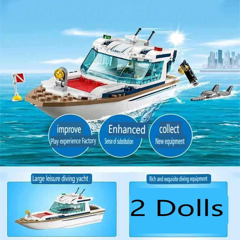 City Series 60221 Sunshine Div - Model Kit Yacht review and price
